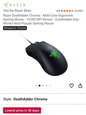 Razer DeathAdder Chroma Mouse